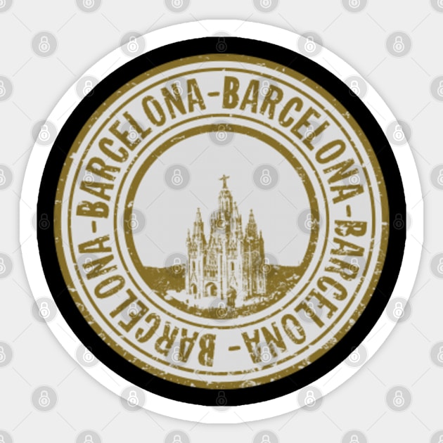 Barcelona pride stamp Sticker by SerenityByAlex